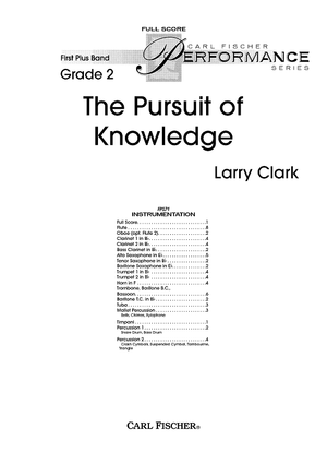 The Pursuit of Knowledge - Score
