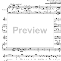 Die Wetterfahne Op.89 No. 2 D911