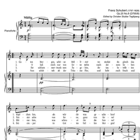 Morgengruss Op.25 No. 8 D795 - Score