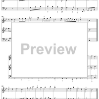 Suite No. 4 in B-flat Major  - From "Pièces en Trio" - Score
