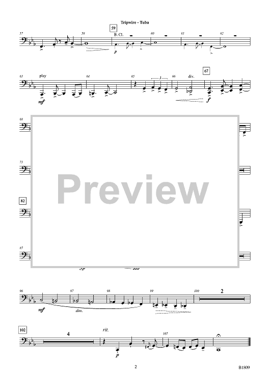 Truba Note Tripwire - Tuba