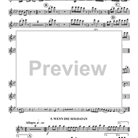 Five German Folk Songs - Flute 1