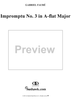 Impromptu No. 3 in A-flat Major