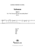See! from the op'ning skies descending flames, No. 5 from Oratorio "Solomon", Act 1 (HWV67)