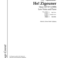 He! Zigeuner Op.103 No. 1