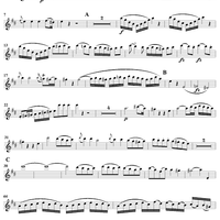 Quartet in D Major, Op. 12 - Flute 1