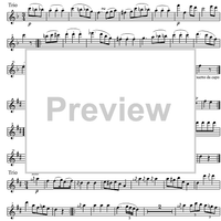 Minuet C Major D2d - Oboe 1