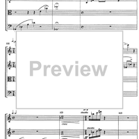 Petit quartet de corda (Little string quartet) - Score