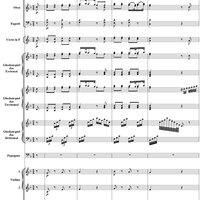 "Ein Mädchen oder Weibchen wünscht Papageno sich", No. 20 from  "Die Zauberflöte", Act 2 (K620) - Full Score