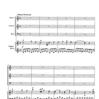 Pater Noster - Score