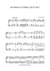 Six Pieces For Children, Op.72, No.5