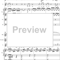 "Voi avete un cor fedele", aria, K217 - Full Score