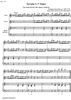 Sonata F Major - Score