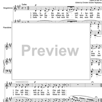 Hochländisches Wiegenlied Op.25 No.14