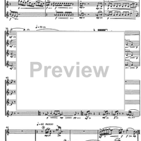 Pas de quatre (3 impromptus) - Score