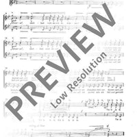 Iberisches Liederspiel - Choral Score