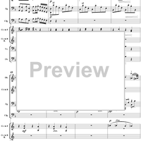 Serenade in D Minor, Op. 44, B77, Movement 1 - Score