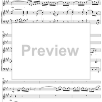 "Ich bin herrlich, ich bin schön", Aria, No. 4 from Cantata No. 49: "Ich geh' und suche mit Verlangen" - Piano Score