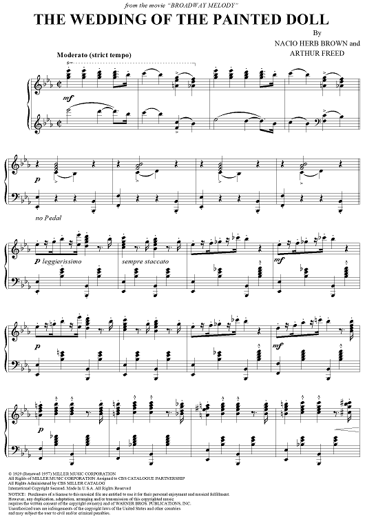 The Wedding of the Painted Doll