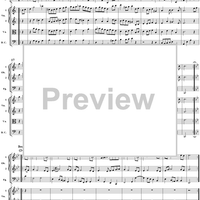 Orchestral Suite No. 1 in C Major - Score