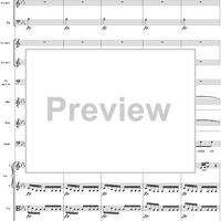 "Die Entführung aus dem Serail", Act 1, No. 7 "Marsch, marsch, marsch! trollt euch fort" - Full Score