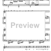 Avui he vist que en sos costats de verge - Score