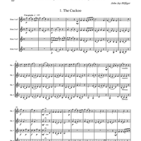 An English Folksong Suite - Score