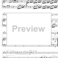 Sonata No. 1 Bb Major Op.45 - Score