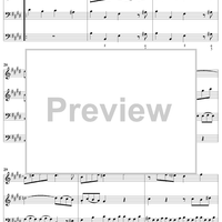 Quartet in E major - Full Score