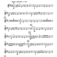 Marble Falls Rondo - Violin 3 (for Viola)