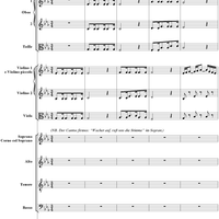 Cantata No. 140: "Wachet auf, ruft uns die Stimme," BWV140 - Full Score