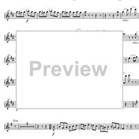 Terzetto No. 4 - Violin