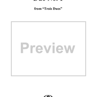 Duo No. 1 - Violin 2