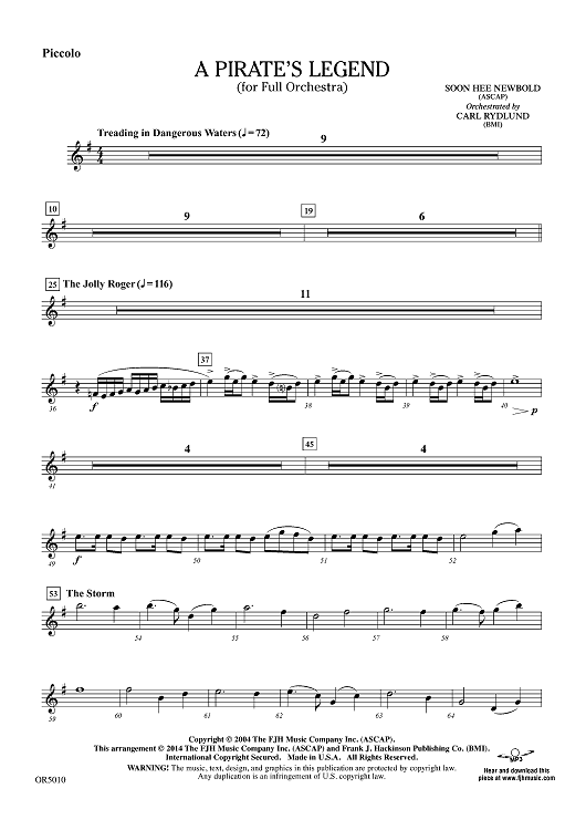 A Pirate's Legend - Piccolo