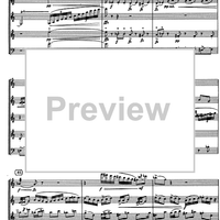 Comedy for Five Winds - Score