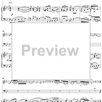 "Herr, nun lässest du deinen Diener", Aria, No. 2 from Cantata No. 83: "Erfreute Zeit im neuen Bunde" - Piano Score