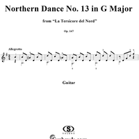 Northern Dance No. 13 in G major - From "La Tersicore del Nord" Op. 147