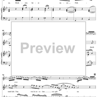 "Handle nicht nach deinen Rechten", Aria, No. 2 from Cantata No. 101: "Nimm von uns, Herr, du treuer Gott" - Piano Score