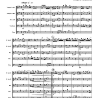 Badinerie from "Suite #2 in B minor" - Score