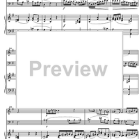 Piano Trio G Major - Score