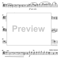 Trois Poèmes de la Renaissance - Cello