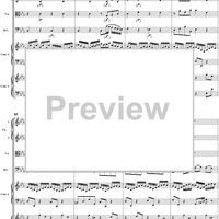 Double Clavier Concerto No. 1 in C Minor, Movement 1   (BWV 1060) - Score