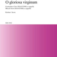 O gloriosa virginum - Score