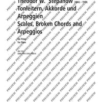 Scales, Broken Chords and Arpeggios