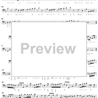 Trio Sonata in D Minor, Op. 3, No. 1 - Viola da gamba