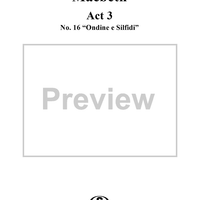 Macbeth, Act 3, No. 16, Choir. "Ondine e Silfidi"