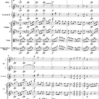 La Finta Giardiniera, Overture - Full Score