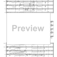 Quintet No. 3, Op. 7 - Score