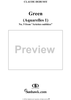 Green - (Aquarelle 1) - No. 5 from "Ariettes oubliées" - L60