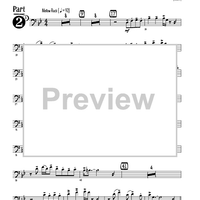 Bohemian Groove - Bass Clef Instruments Part 2